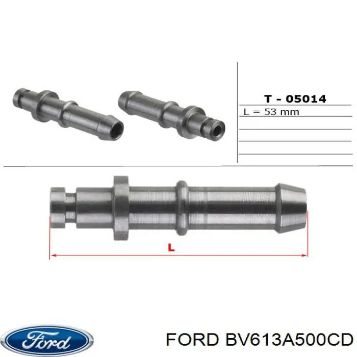 Рульова рейка BV613A500 Ford