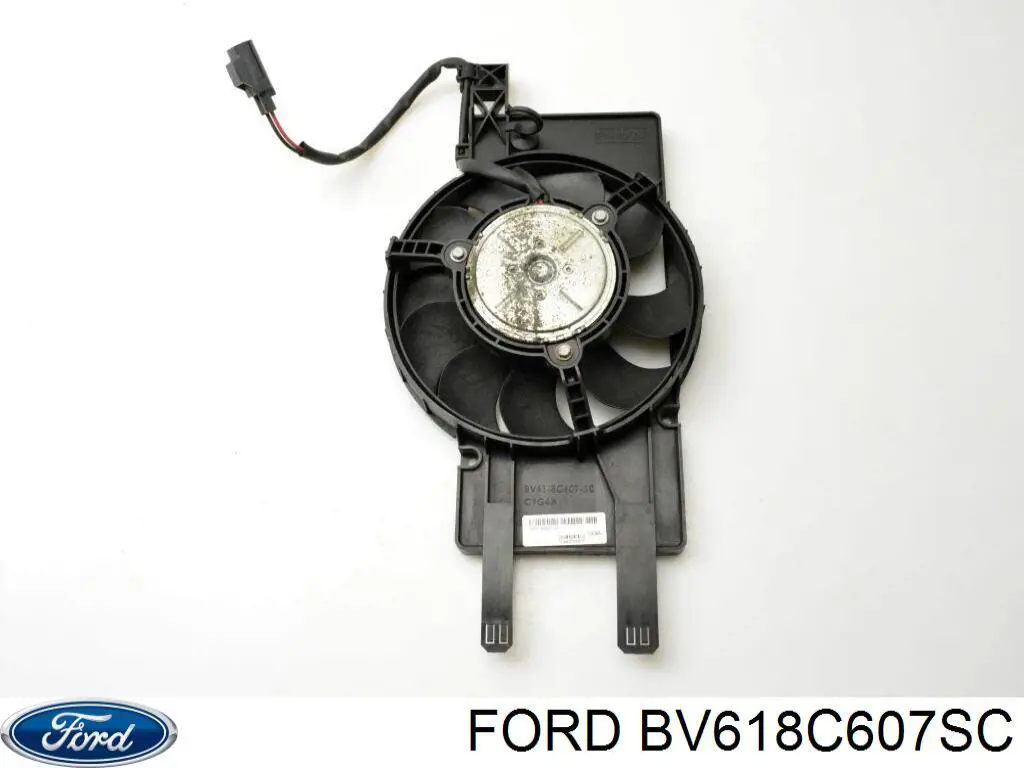 Електровентилятор інтеркулера в зборі (мотор + крильчатка) Ford Focus 3 (CB8) (Форд Фокус)