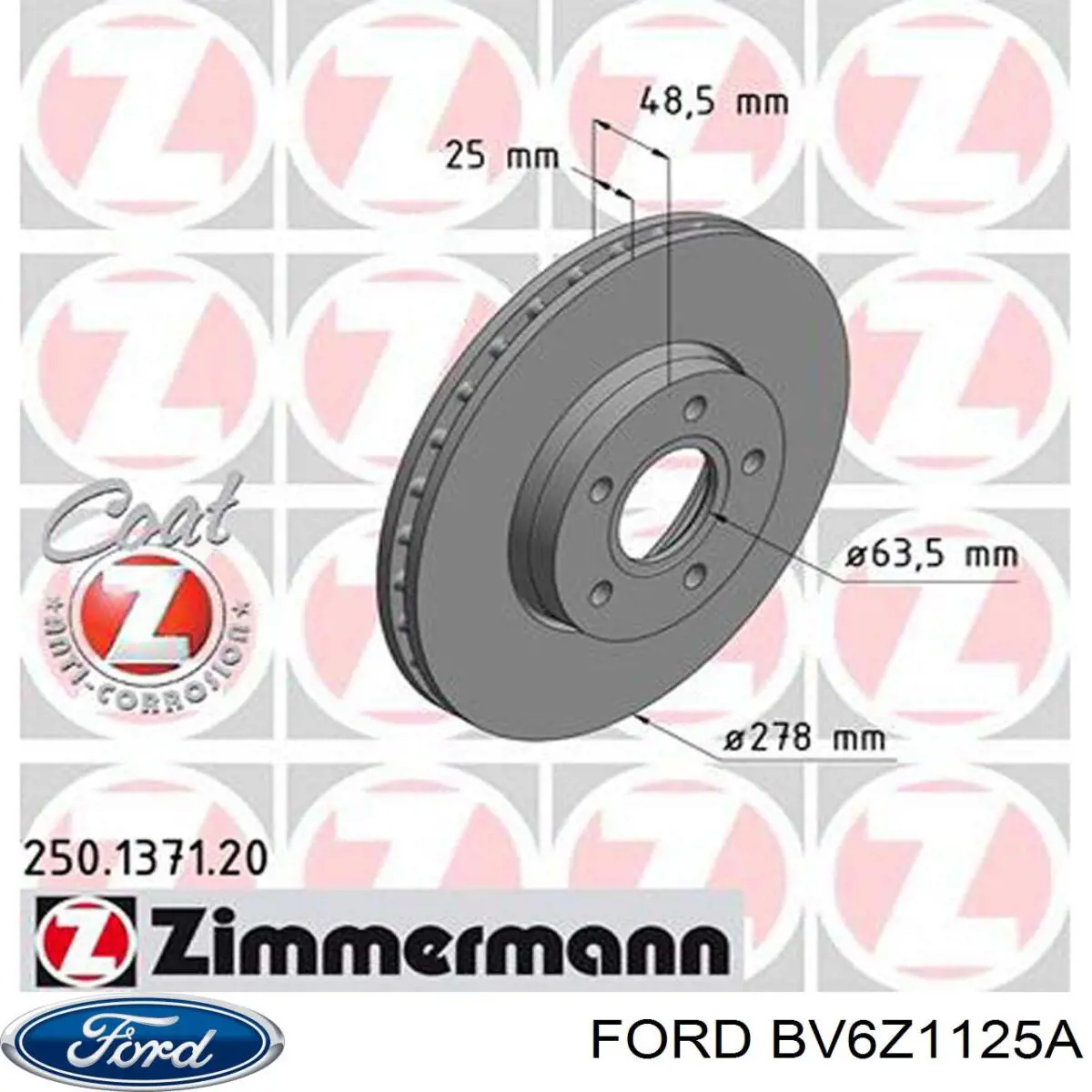 Купити AR85146 Power Stop Ротор гальмівний