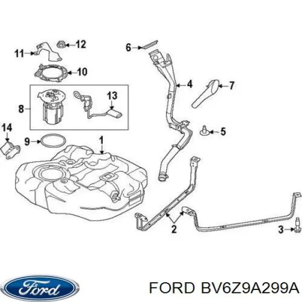  BV6Z9A299A Ford