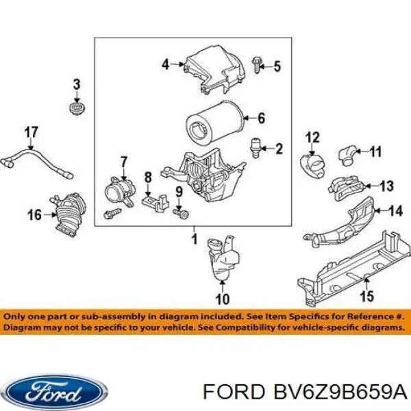  Ford BV6Z9B659A ціна, від 2.59 USD