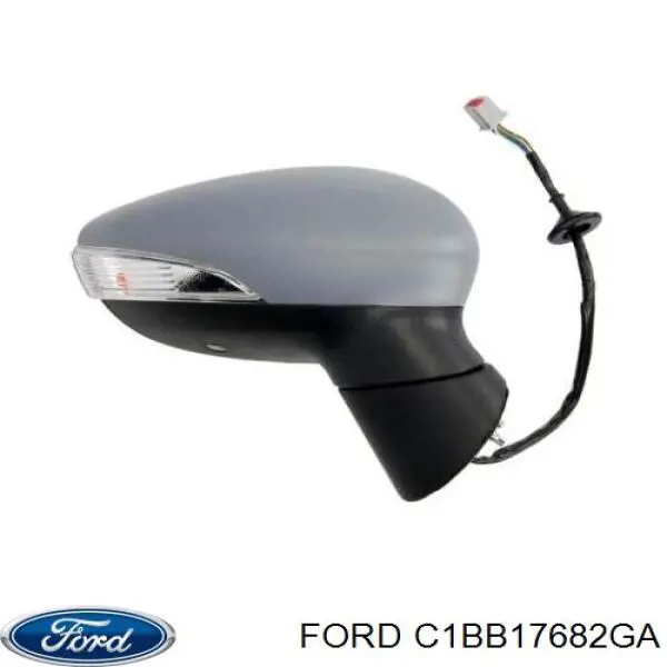Праве бічне дзеркало Ford C1BB17682GA ціна, від 77.92 USD