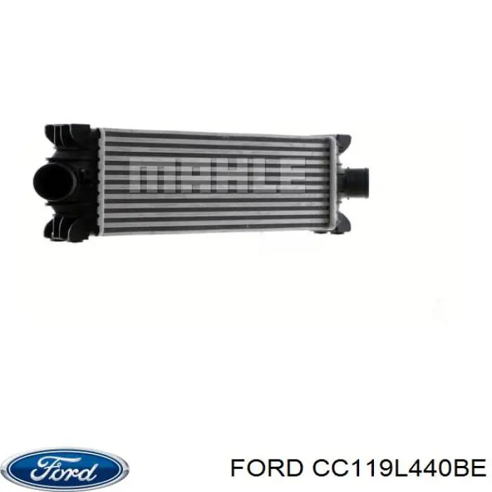 Радіатор интеркуллера CC119L440BE Ford