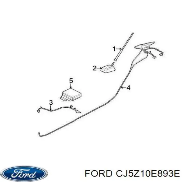 CJ5Z10E893E Ford 