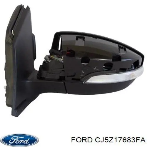 CJ5Z17683FA Ford Дзеркало заднього виду, ліве