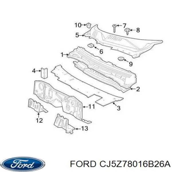  Ford CJ5Z78016B26A ціна, від 38.94 USD