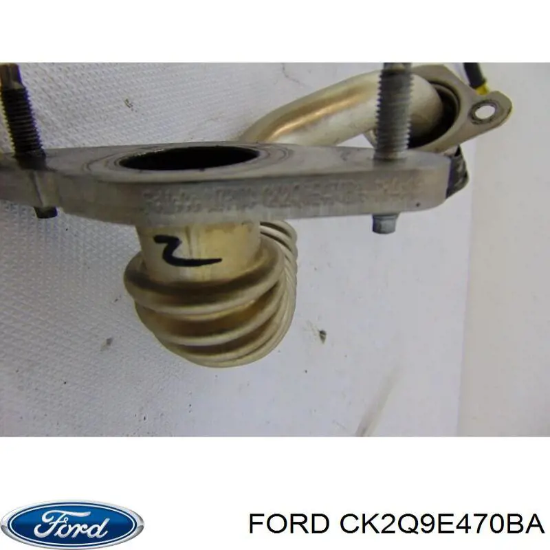 Патрубок радіатора системи рециркуляції ОГ Ford CK2Q9E470BA ціна, від 29.25 USD