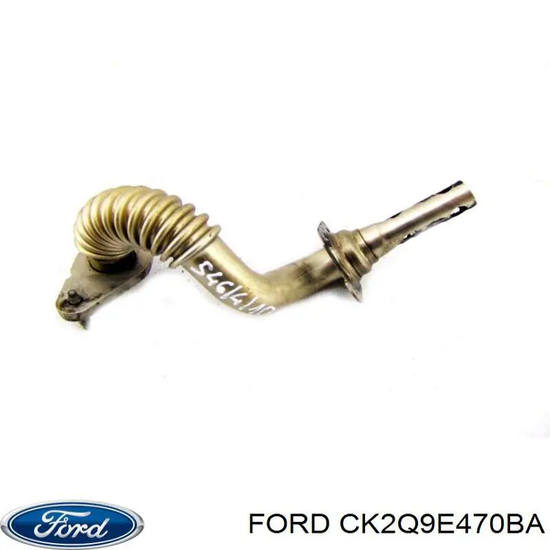 Патрубок радіатора системи рециркуляції ОГ Ford CK2Q9E470BA ціна, від 29.25 USD