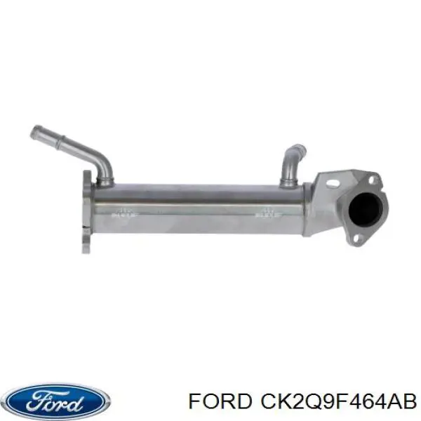 CK2Q9F464AB Ford Радіатор системи EGR рециркуляції вихлопних газів