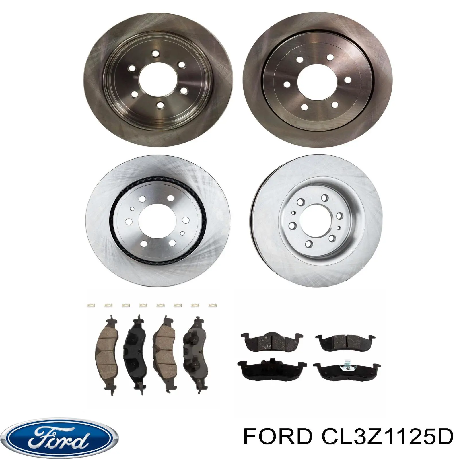 Купити CL3Z1125D Ford Ротор гальмівний