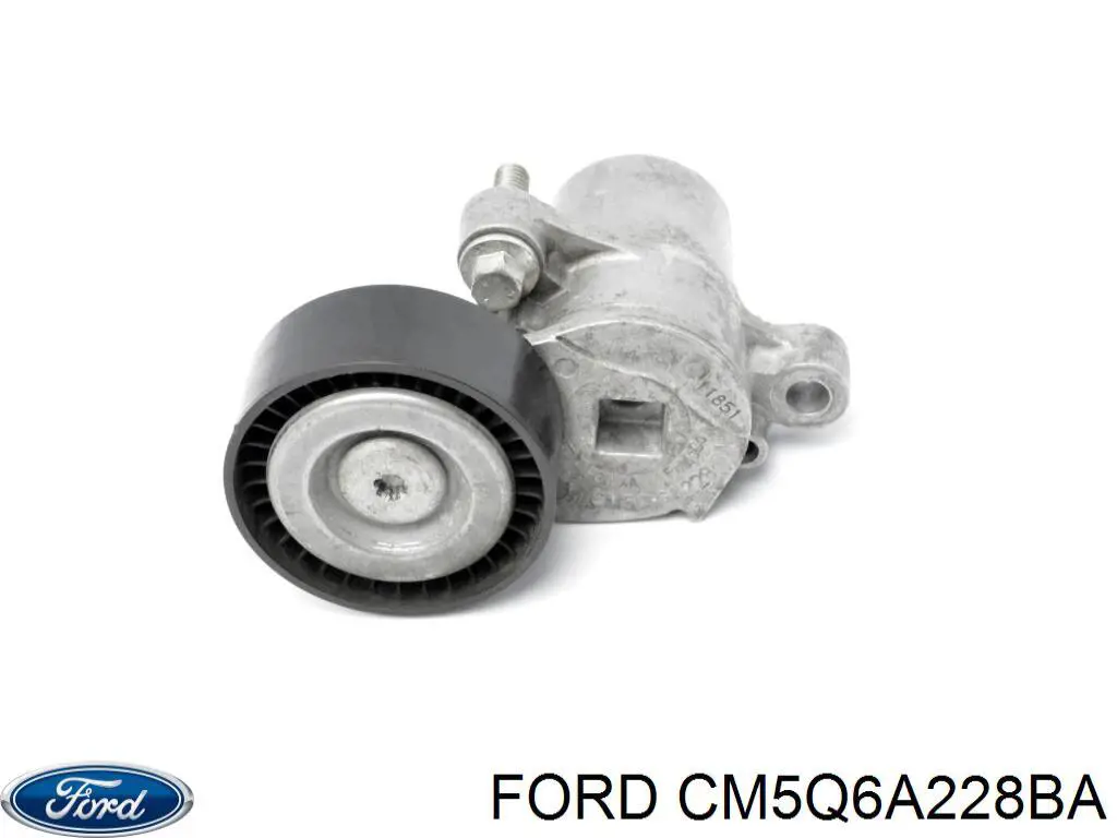 CM5Q6A228BA Ford Натяжна планка поліклинового ременя