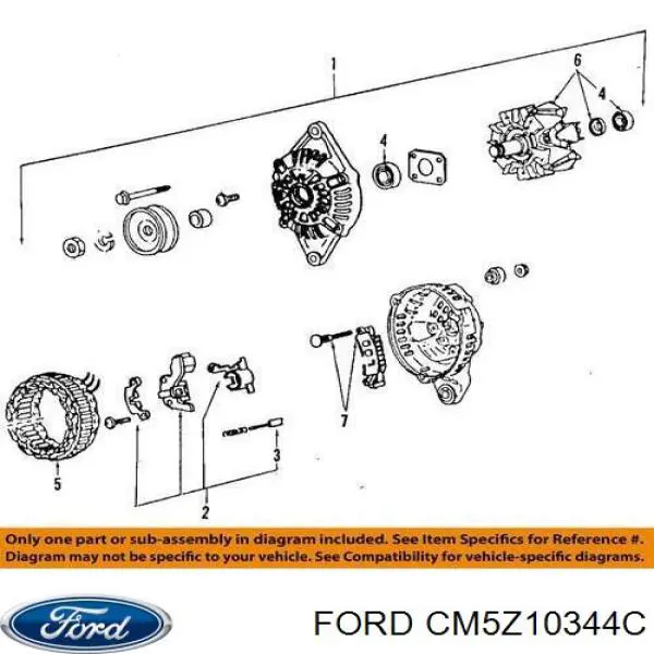 Купити GP763 Ford Шків генератора