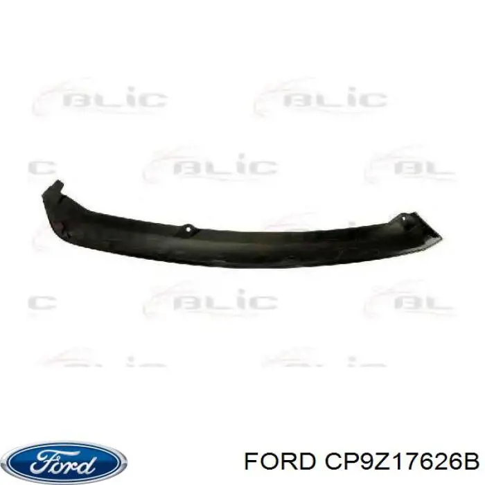 CP9Z17626B Ford Молдинг бампера переднього, лівий