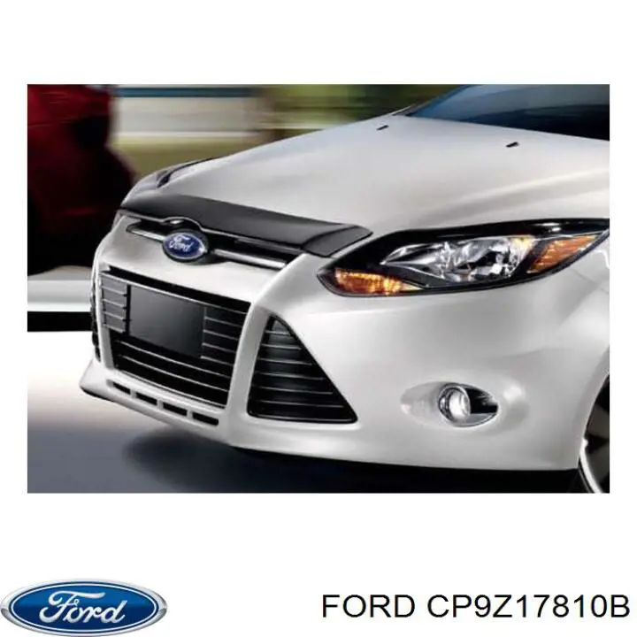 CP9Z17810B Ford Бампер задній, нижня частина