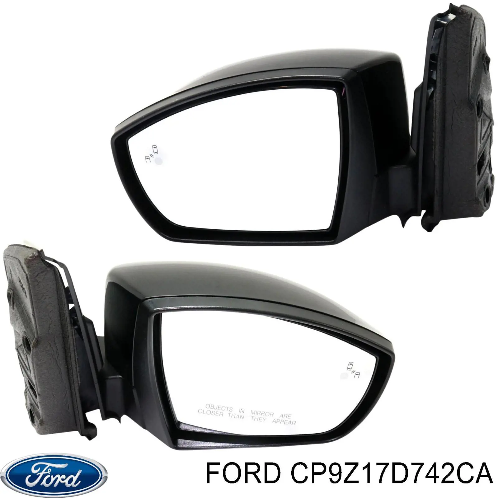 Накладка дзеркала заднього виду, права Ford ECOSPORT (Форд ECOSPORT)