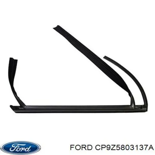 Захисна накладка переднього скла ліва Ford CP9Z5803137A ціна, від 41.77 USD