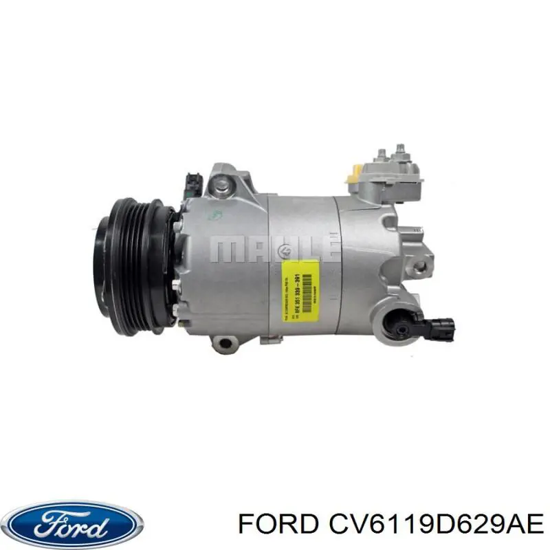 Компресор кондиціонера CV6119D629AE Ford