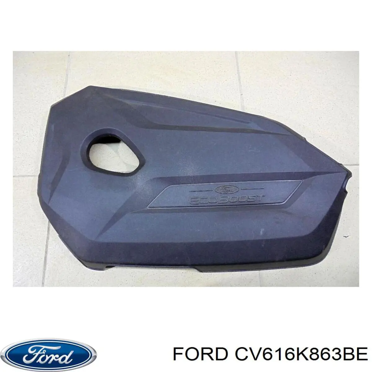 Шланг/патрубок интеркуллера CV616K863BE Ford