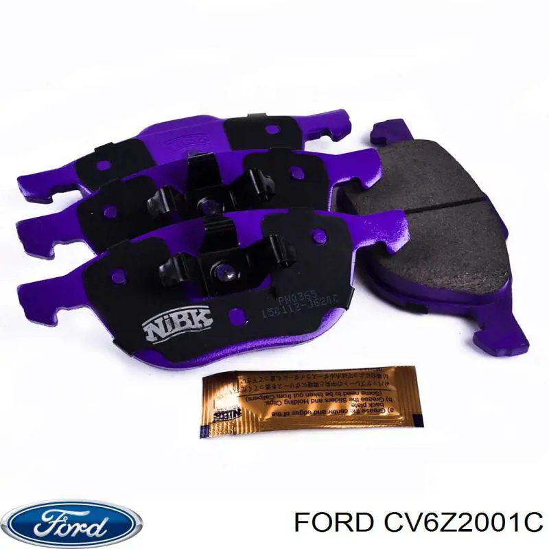 Купити CV6Z2001C Ford Колодки гальмівні передні, дискові