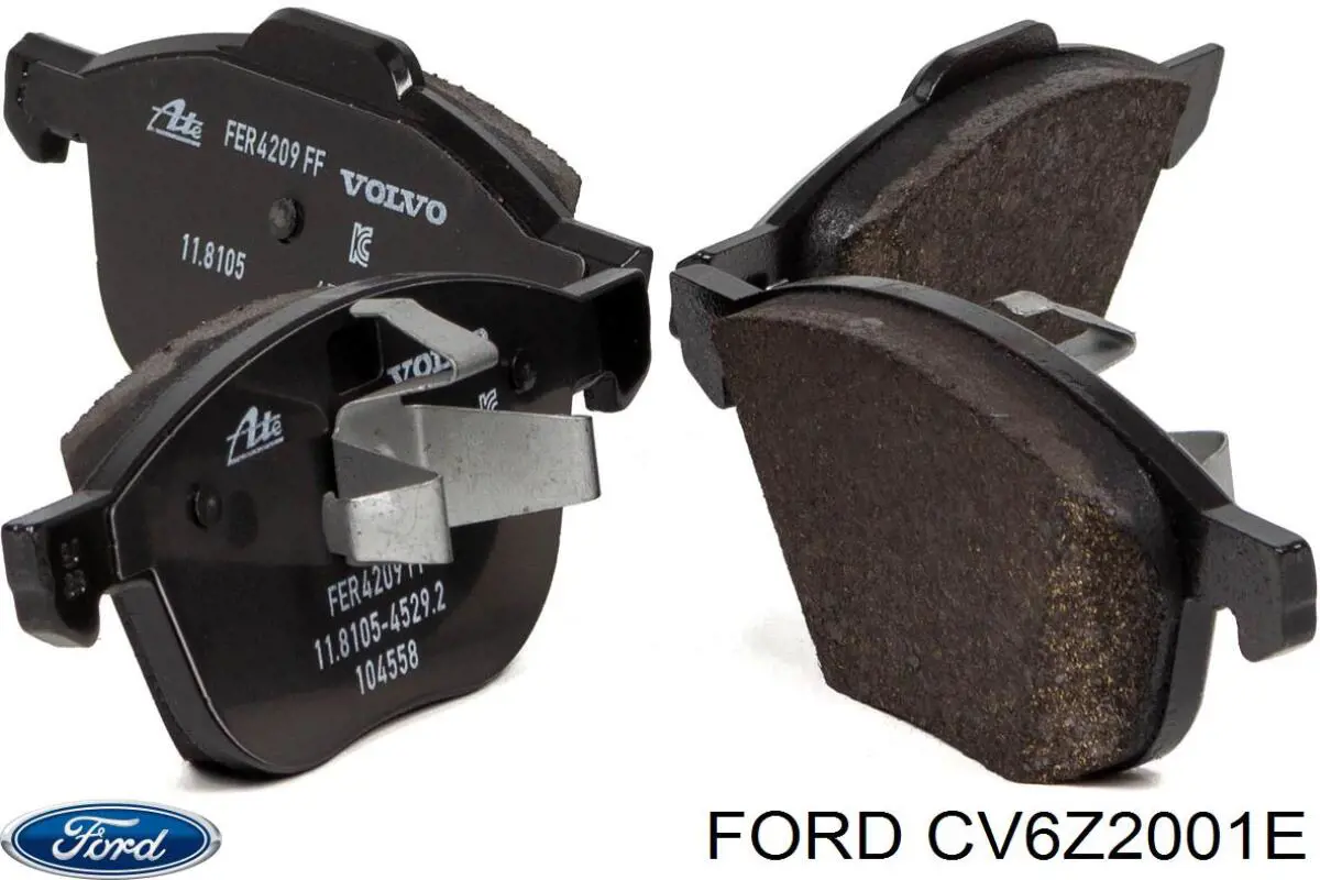 Гальмівні колодки Ford CV6Z2001E ціна, від 22.84 USD