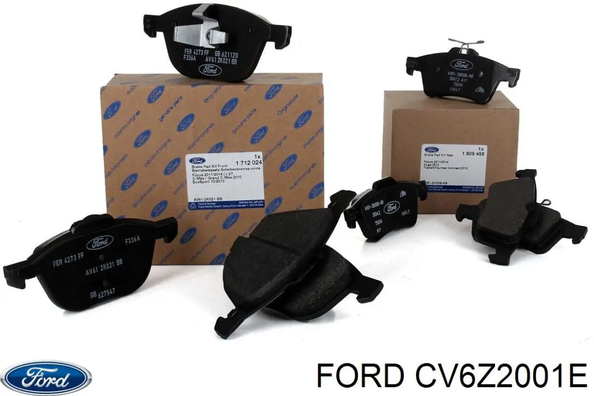 Купити CV6Z2001E Ford Колодки гальмівні передні, дискові