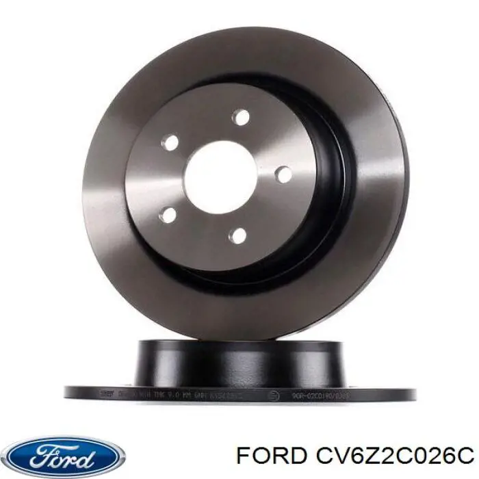 Диск гальмівний задній Ford CV6Z2C026C