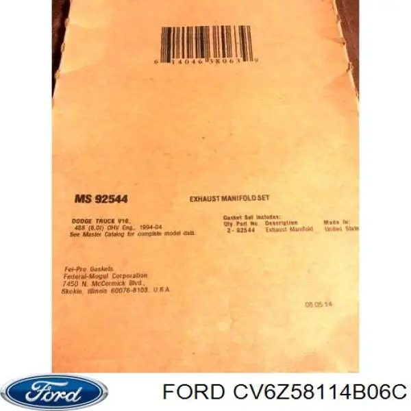  Ford CV6Z58114B06C ціна, від 20.90 USD