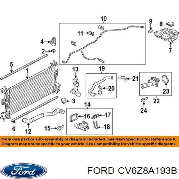 CV6Z8A193B Ford 