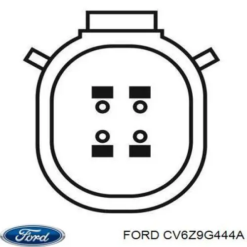 Лямбдазонд, датчик кисню після каталізатора Ford CV6Z9G444A ціна, від 16.93 USD