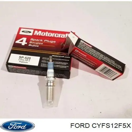 Свічки автомобільні Ford CYFS12F5X ціна, від 8.82 USD