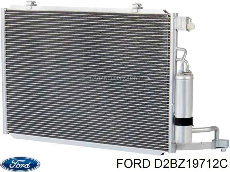 Радіатор кондиціонера D2BZ19712C Ford
