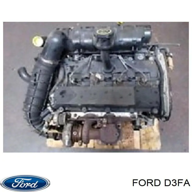 Двигун у зборі D3FA Ford