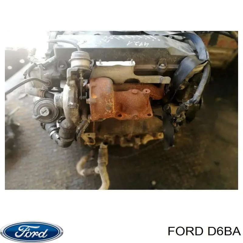 D6BA Ford Мотор в зборі