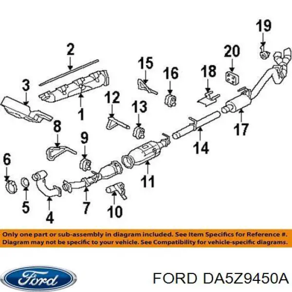  DA5Z9450A Ford