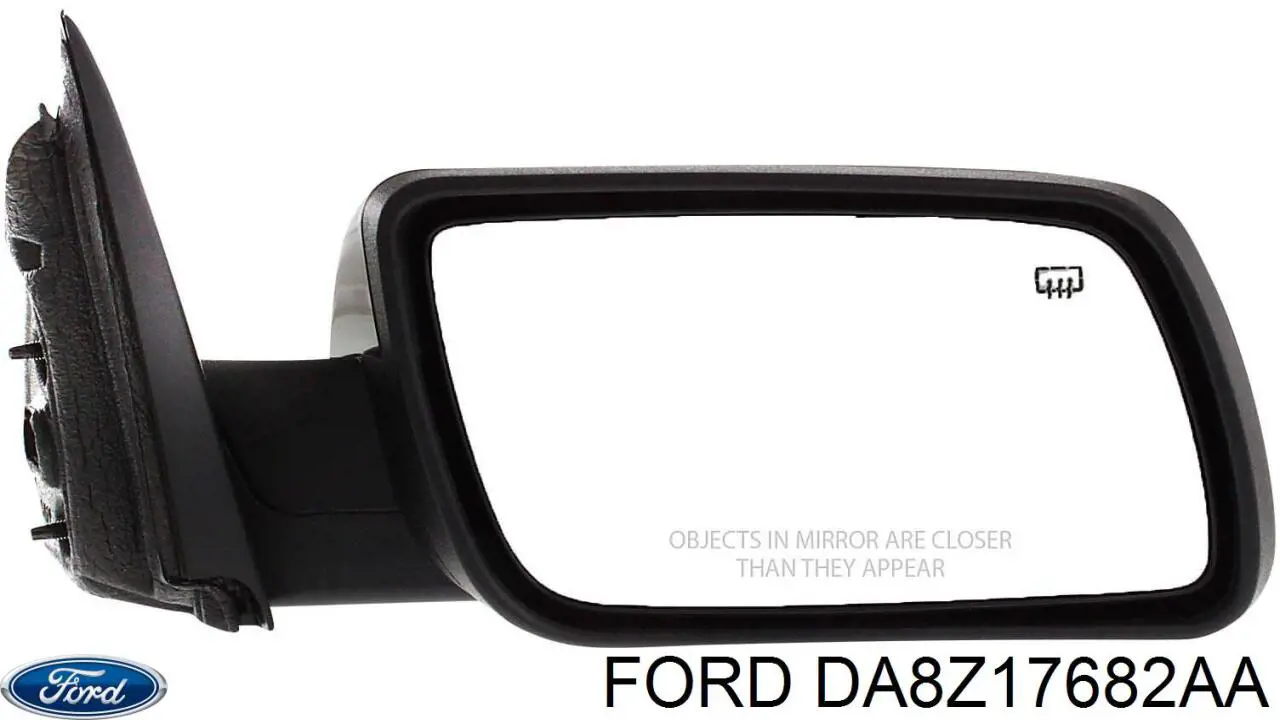 Праве бічне дзеркало Ford DA8Z17682AA ціна, від 126.69 USD