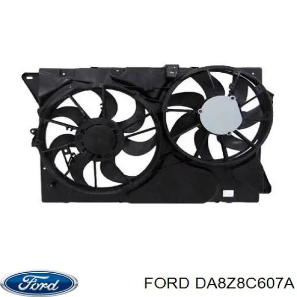 Купити FP28W112 FPS Дифузор радіатора охолодження, в зборі з двигуном і крильчаткою