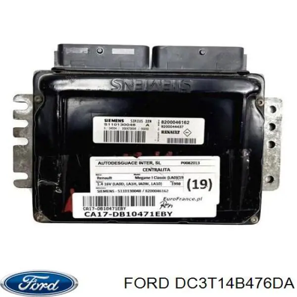 DC3T14B476DA Ford 