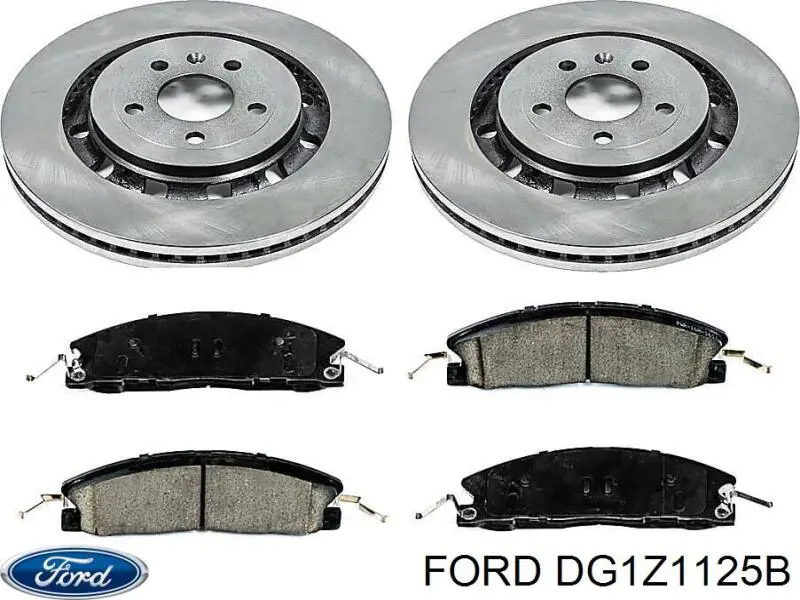 Купити DG1Z1125B Ford Ротор гальмівний