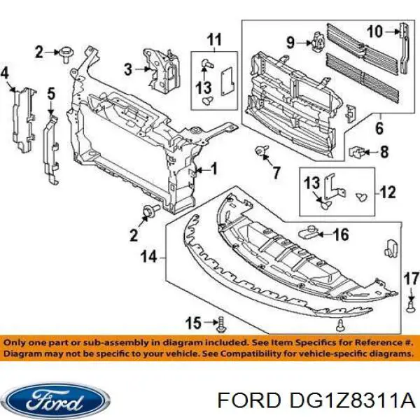  Ford DG1Z8311A ціна, від 28.44 USD
