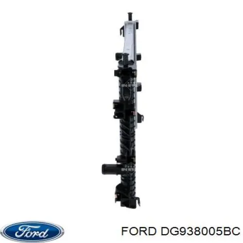 Радіатор основний Ford DG938005BC ціна, від 92.69 USD
