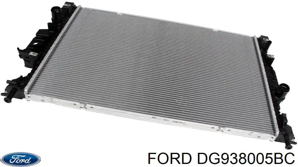 Радіатор охолодження двигуна DG938005BC Ford