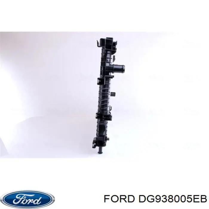 Радіатор охолодження двигуна DG938005EB Ford