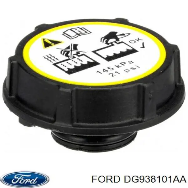 Кришка розширювального бачка DG938101AA Ford