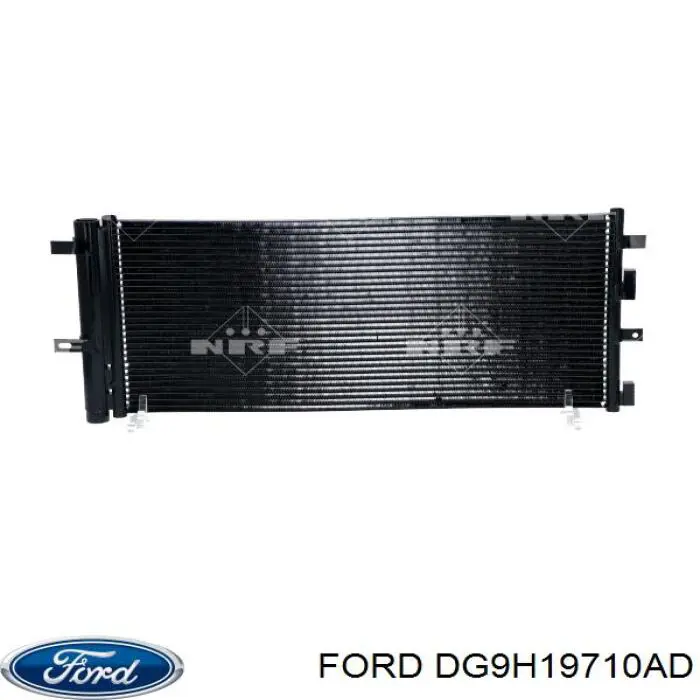 Купити DG9H19710AD Ford Радіатор системи охолодження кондиціонера