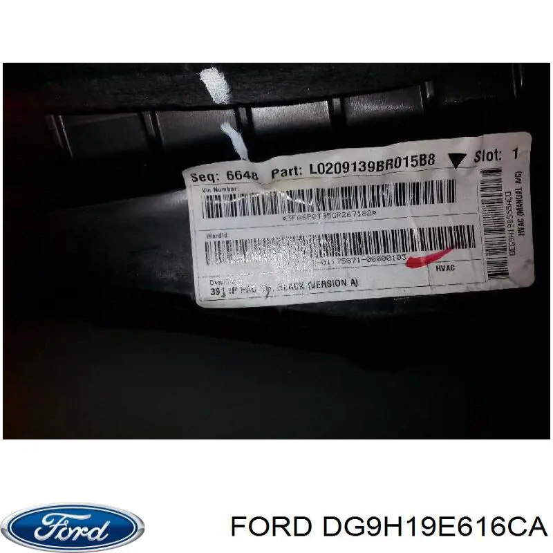  DG9H19E616CA Ford