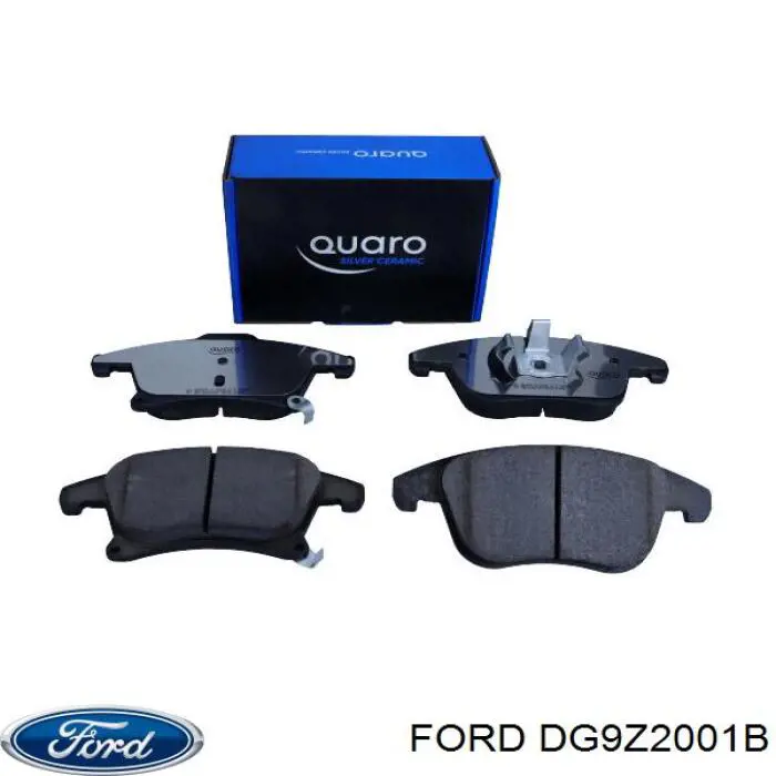 Купити DG9Z2001B Ford Колодки гальмівні передні, дискові