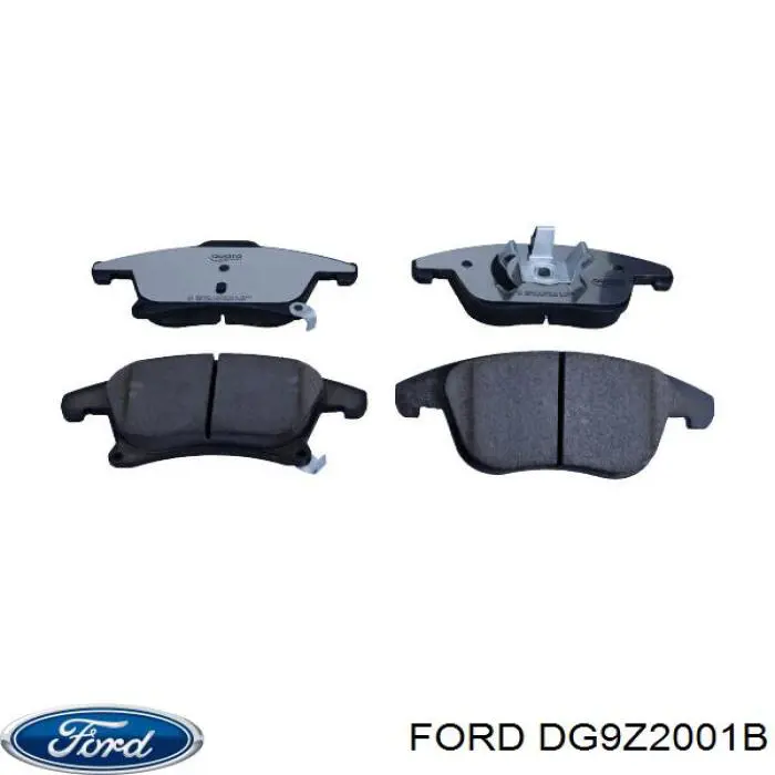 Передні тормозні колодки DG9Z2001B Ford
