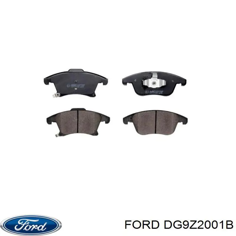 Тормозні колодки Ford DG9Z2001B