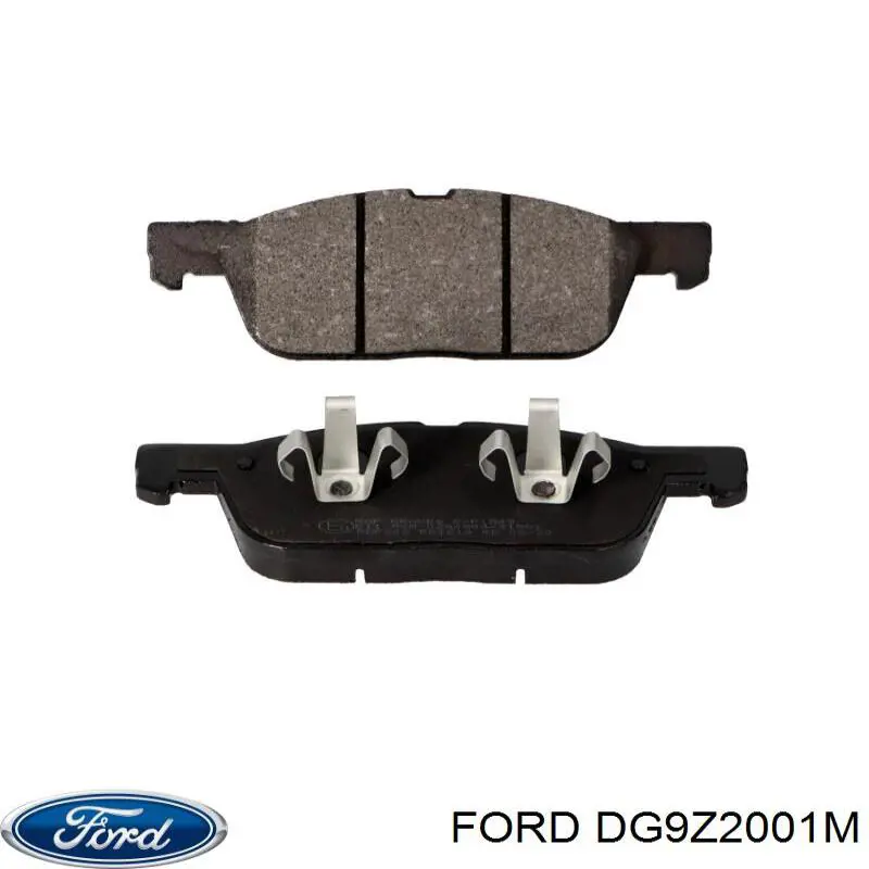Купити DG9Z2001M Ford Колодки гальмівні передні, дискові