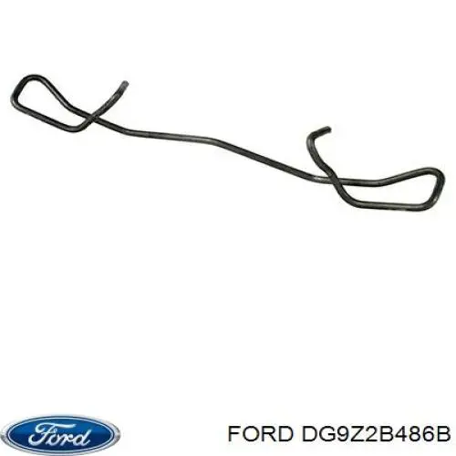 Купити DG9Z2B486B Ford Пружинна засувка супорту